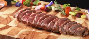 La Presa de Iberico by Executive Chef Francesco Greco at PLUM Prime Steakhouse, Kamala — Iberico pork collar seasoned with sea salt, Sarawak pepper, and olive oil.