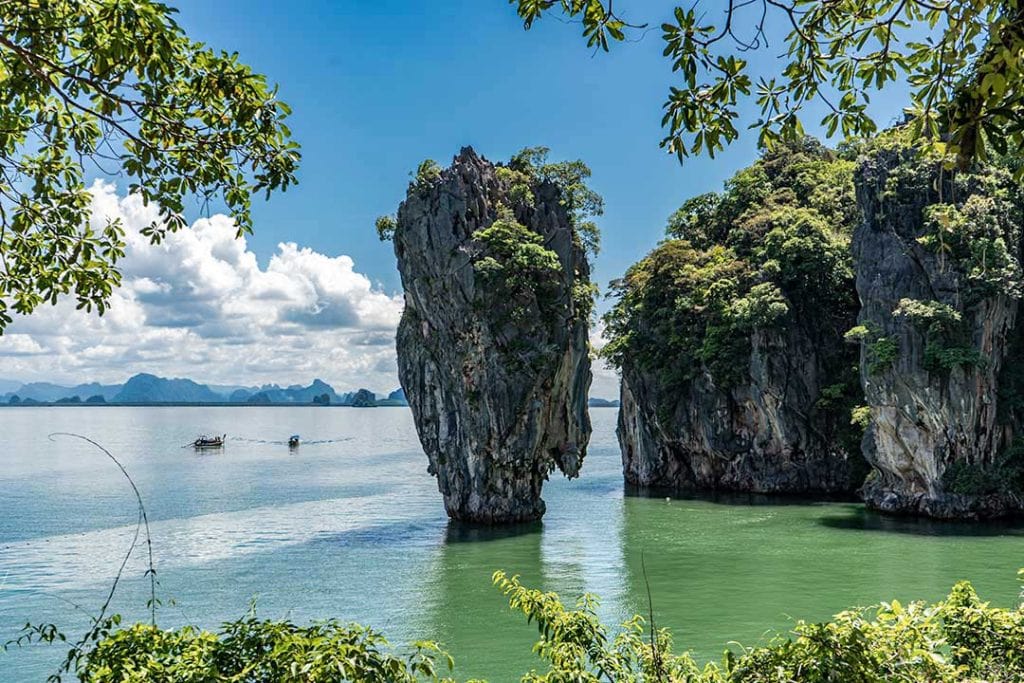 Ko Tapu at James Bond Island in Phang Nga Bay